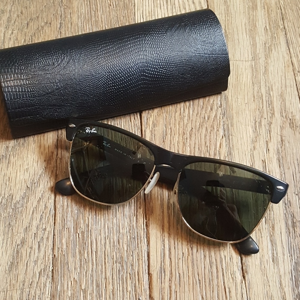 Rayban 4175 Clubmaster Oversized Sunglasses